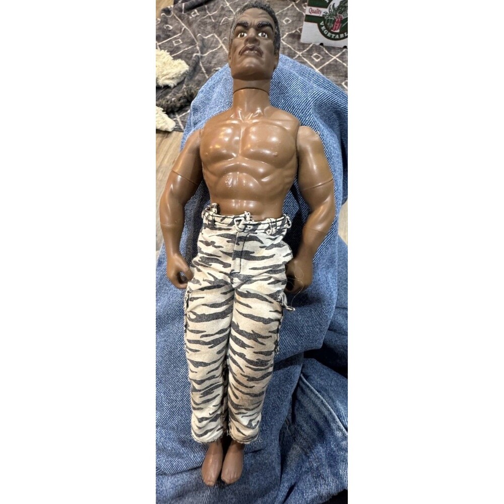 Vintage  GI Joe 12" Action Figures Hasbro 1992 Stalker pants African American